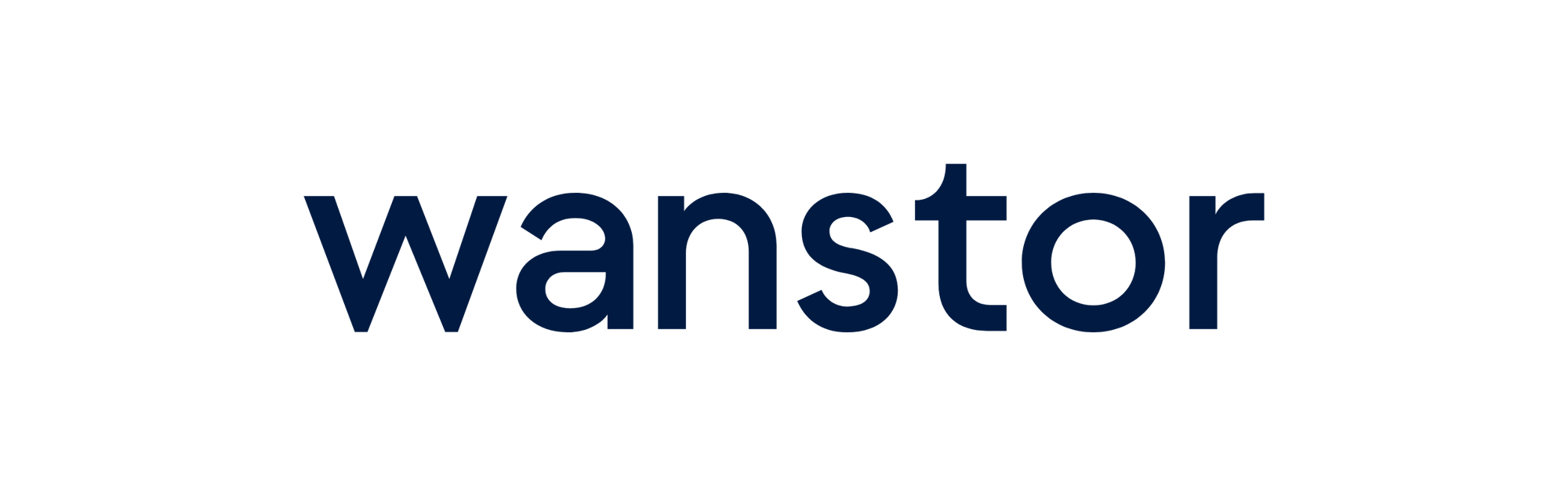 Wanstor Dark blue logo