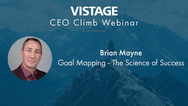 CEO Climb Webinar _ Brian Mayne_ Goal Mapping - the Science of Success-low